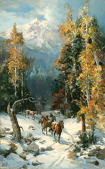 'First Snow' by Todd-Daniels | Woodsong Institute