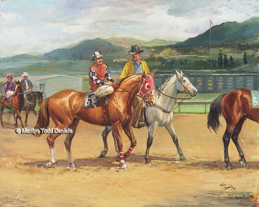 'Seventh Race at Ruidosa Downs' by Todd-Daniels | Woodsong Institute