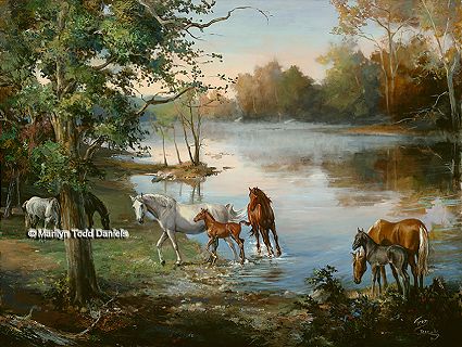 Horse Art & Equine Paintings by WoodSong